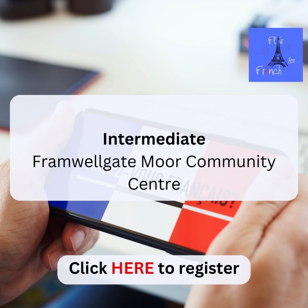 Register Button Image for Intermediate class at Framwellgate Moor Community Centre in Durham